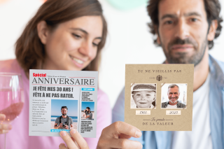 Invitation anniversaire humoristique