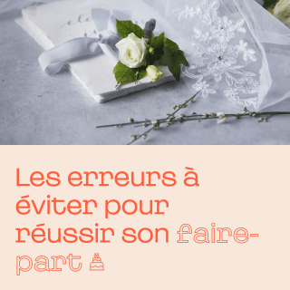 Les erreurs à éviter pour réaliser son faire-part de mariage