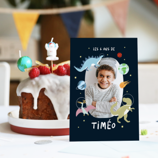 Invitation anniversaire enfant