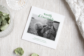 Invitation anniversaire mariage