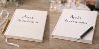 Le livre d’or en deux temps