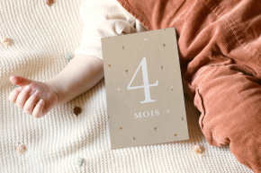 Carte étapes bébé