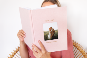 Album photo couverture tissu