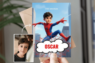 Carte anniversaire enfant