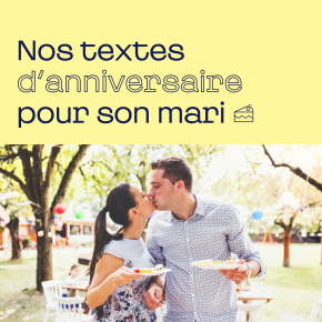 Textes carte anniversaire mari