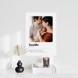 Affiche famille