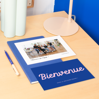 Carte de bienvenue