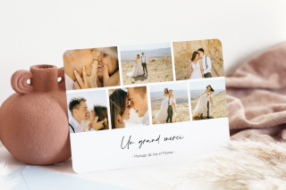 Remerciement mariage