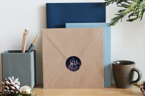 Sticker vœux entreprise