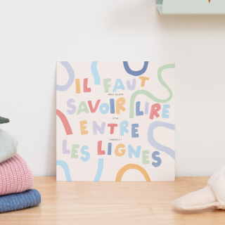 Carte annonce grossesse