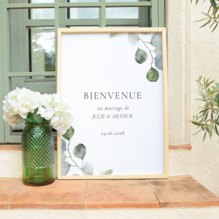 Panneau de mariage
