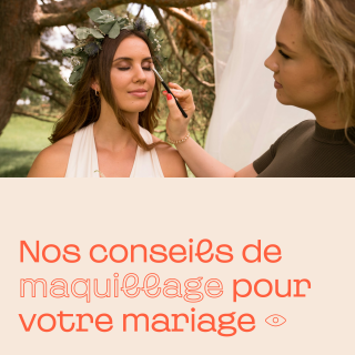 Nos conseils de maquillage pour votre mariage