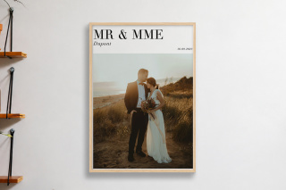 Affiche de mariage