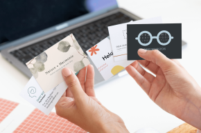 Tendances des cartes visite