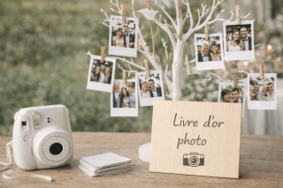 Le livre d’or photo avec Polaroid 
