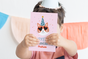 Carte anniversaire enfant
