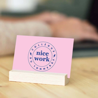 carte collègue du tonnerre