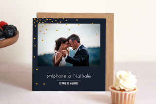 Invitation anniversaire de mariage