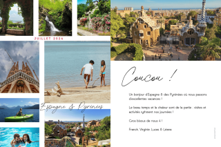 carte postale client