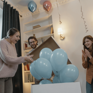 Ballons annonce sexe bébé