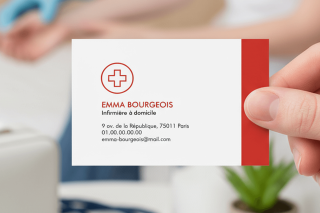 TOP 14 carte de visite infirmière