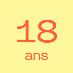 Invitation anniversaire 18 ans