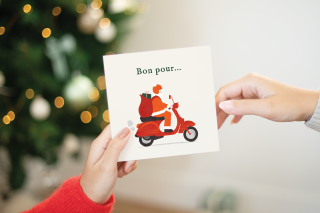 Carte bon pour