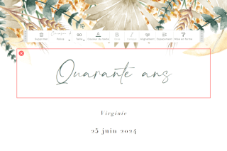 choix texte et typographie