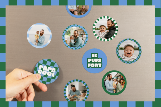 Magnet photo Papa
