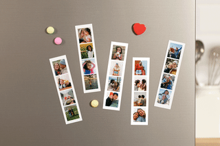 Des magnets photo cabine à personnaliser à votre image