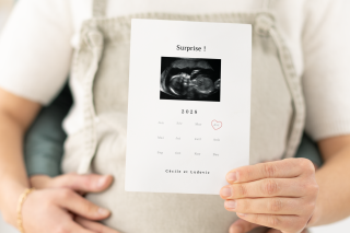 Carte annonce grossesse