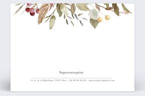 Carte de correspondance