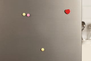 Personnalisez votre lot de magnets photo rétro