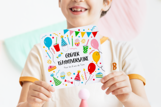 Invitation anniversaire enfant