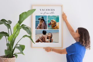 cadeau photo personnalisé affiche