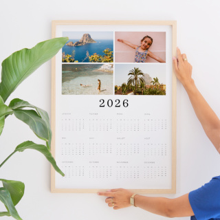 7. Le calendrier poster : vos photos en version XXL