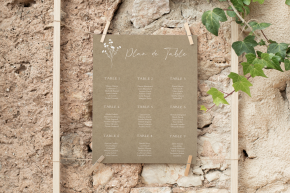 Plan de table mariage