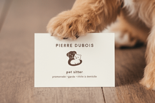 TOP 18 carte de visite pet sitter