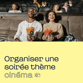 organiser une soirée thème cinéma