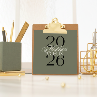 carte de vœux entreprise heritage